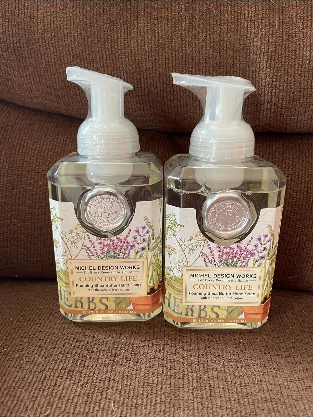 NEW Michel Design Works Country Life Foaming Hand Soap Set